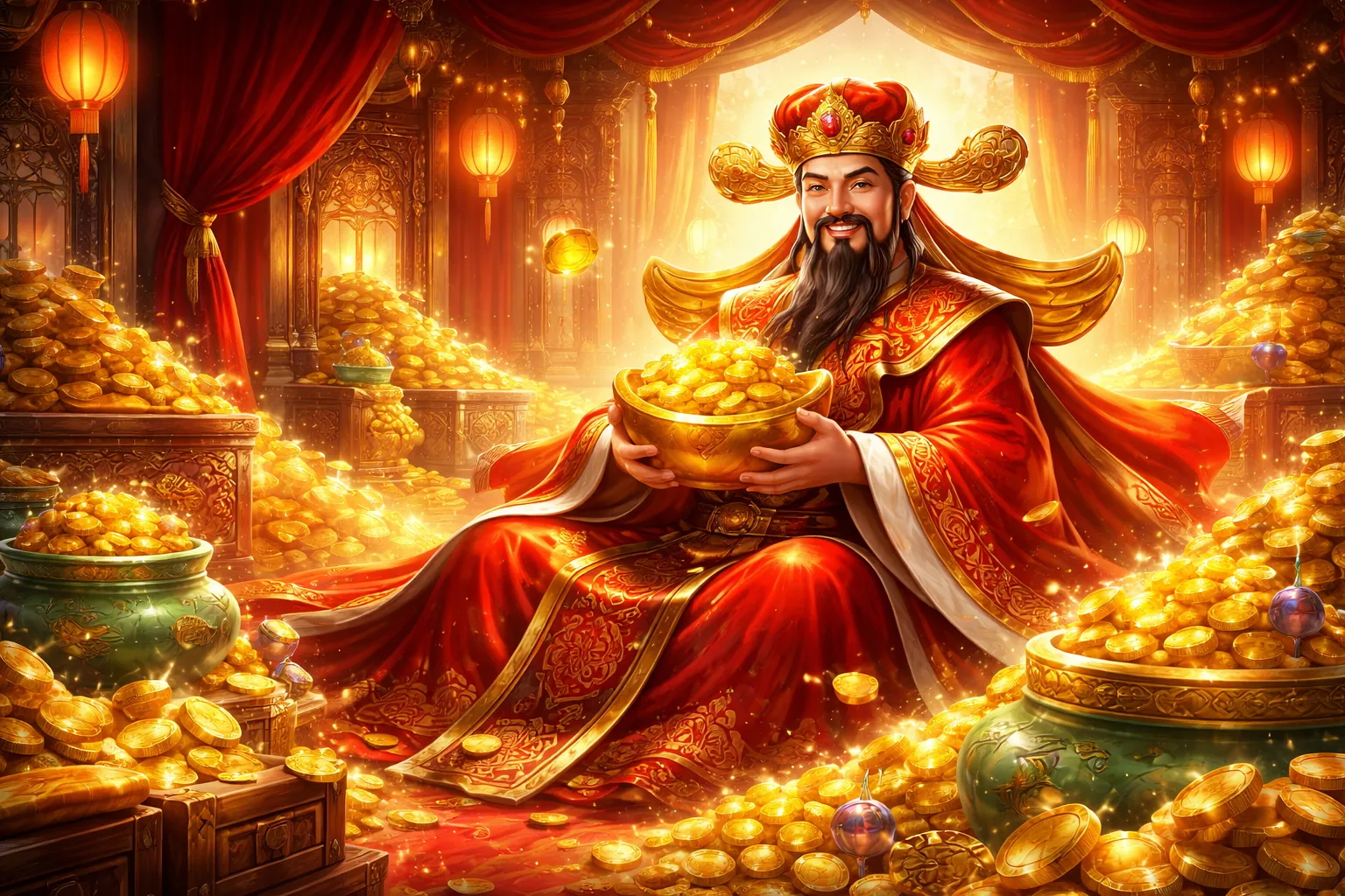 Người chơi ăn mừng chiến thắng slot game tại 68gb cổng game chính thức