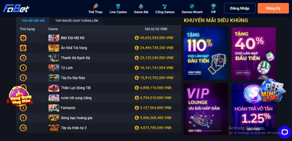 Hình ảnh minh họa đa dạng các môn thể thao tại 68gb cổng game chính thức